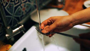 Taking A Water Sample